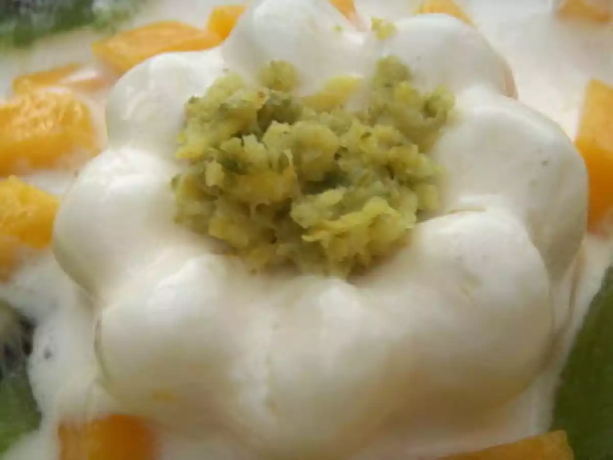 Parfait citron vert à la mangue et kiwis - photo 4