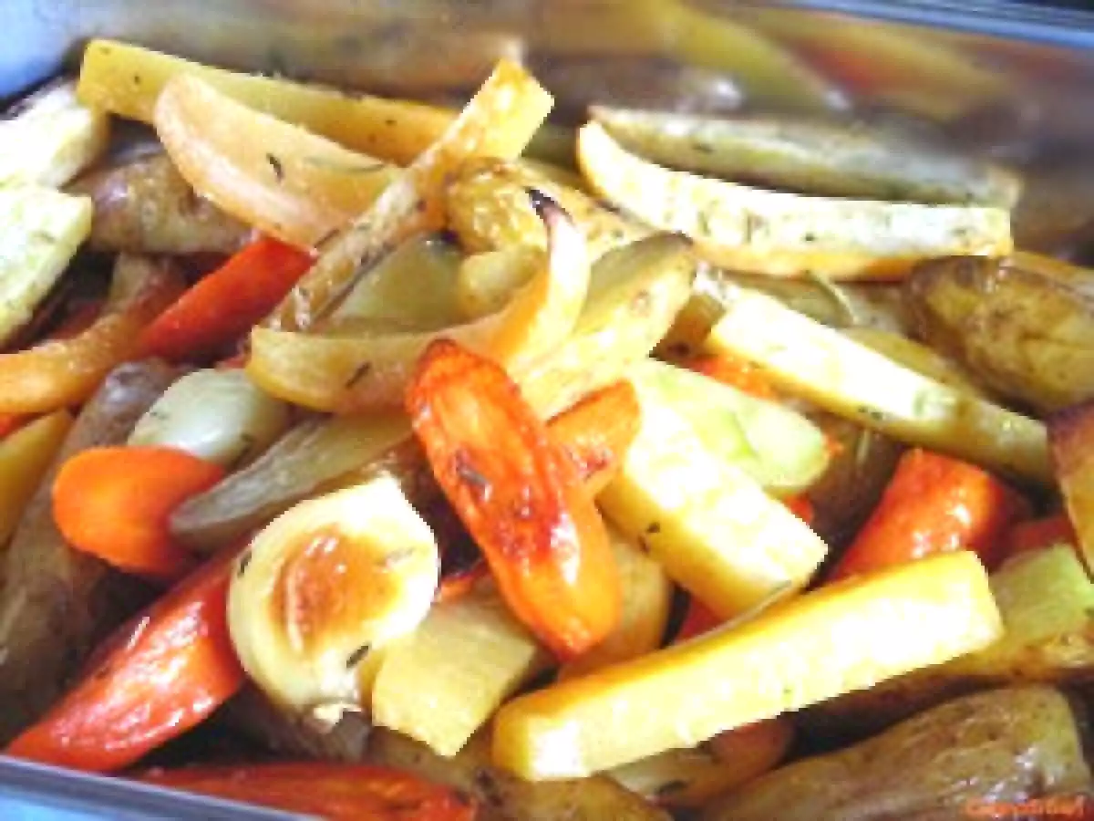 Parfaits légumes rôtis au four - photo 2