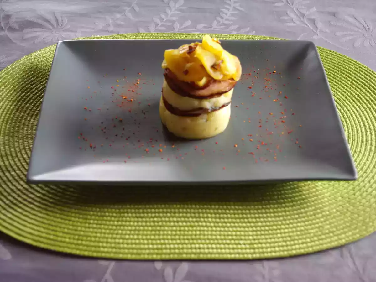 PARMENTIER A L'ANDOUILLE DE GUEMENE