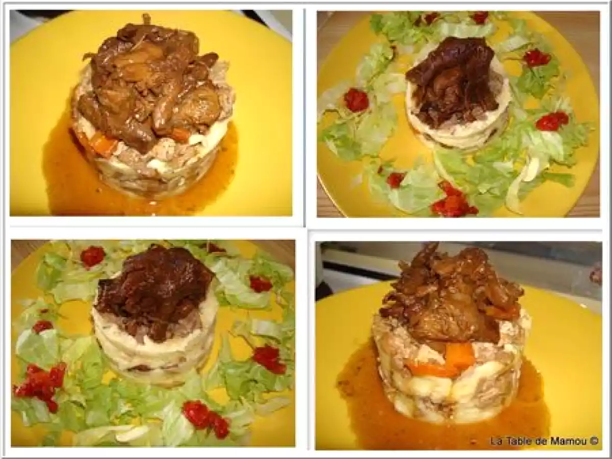 Parmentier à la pintade et aux girolles - photo 3