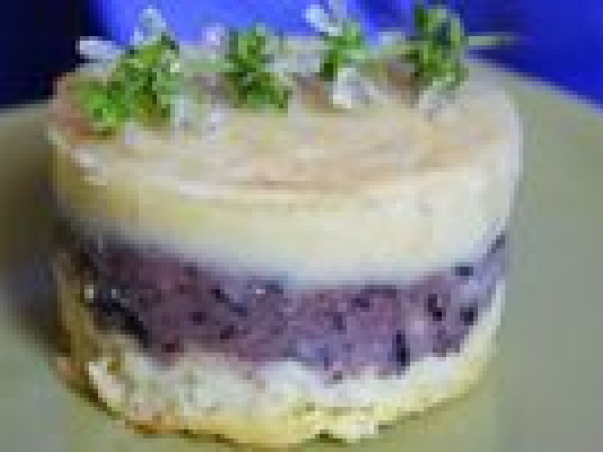 Parmentier aux haricots rouges et aux lardons Recette Ptitchef