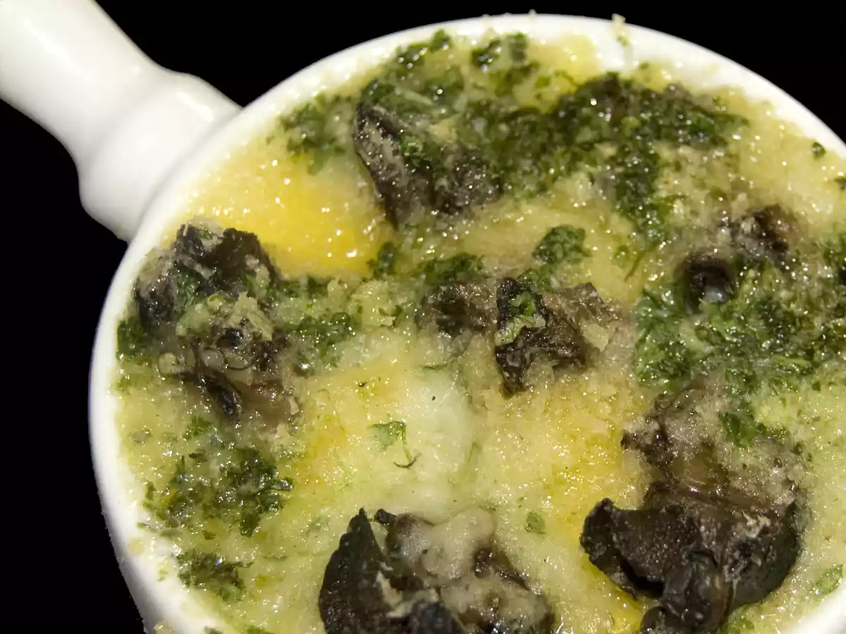 Parmentier d'escargots