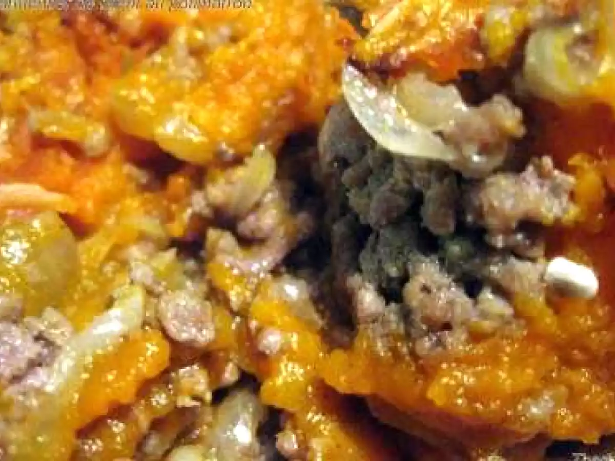 Parmentier de buf au potimarron - photo 2