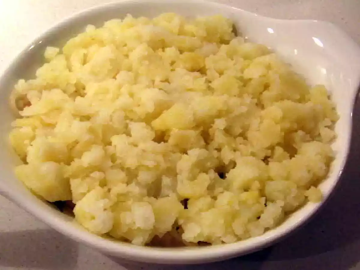 Parmentier de cabillaud - Kabeljau-Parmentier - photo 4