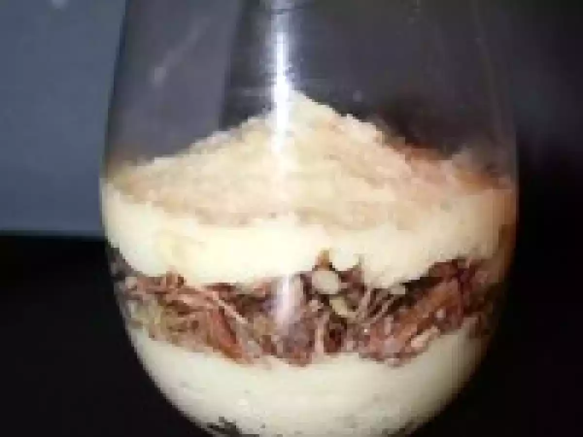 PARMENTIER DE CANARD AU CELERI ET A LA POMME