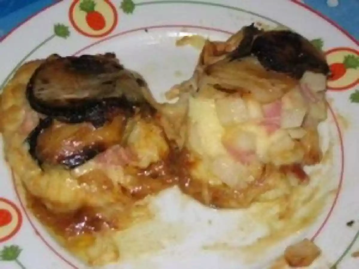 Parmentier de comté aux endives et poire