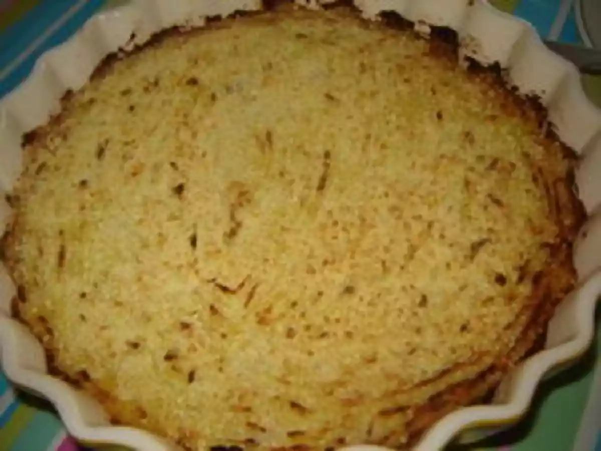 Parmentier de confit de canard aux pommes de terre et navets