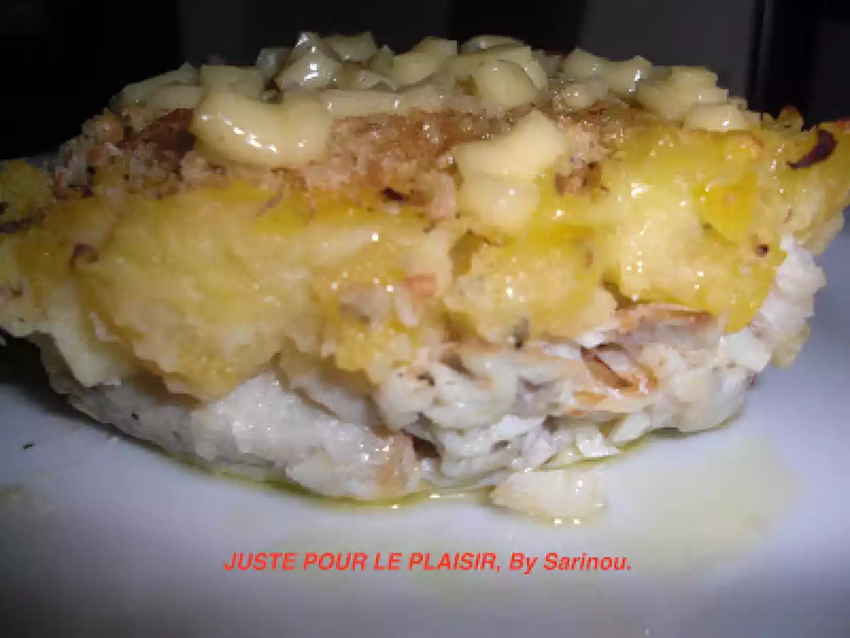 PARMENTIER DE POISSON AUX LÉGUMES OUBLIÉS