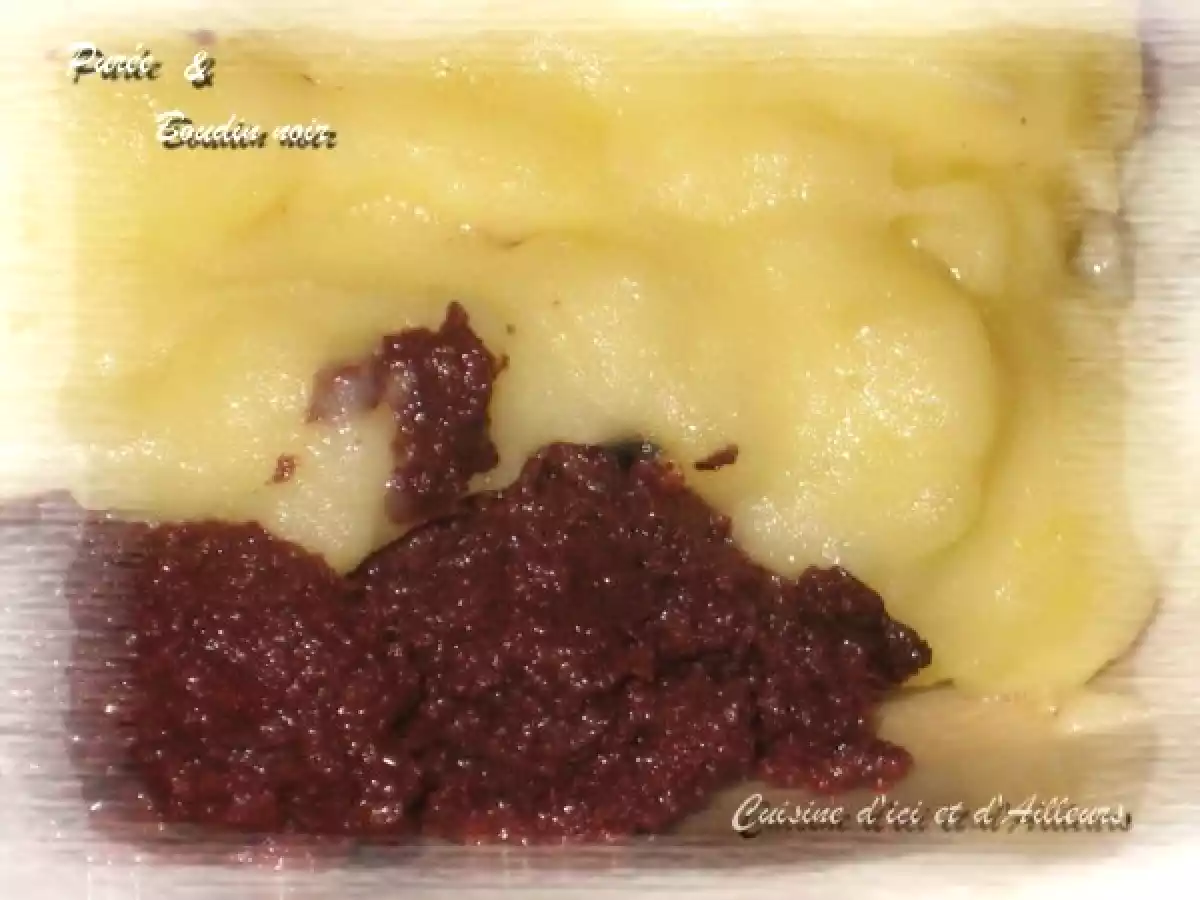 Parmentier (express) de boudin noir aux oignons - photo 2