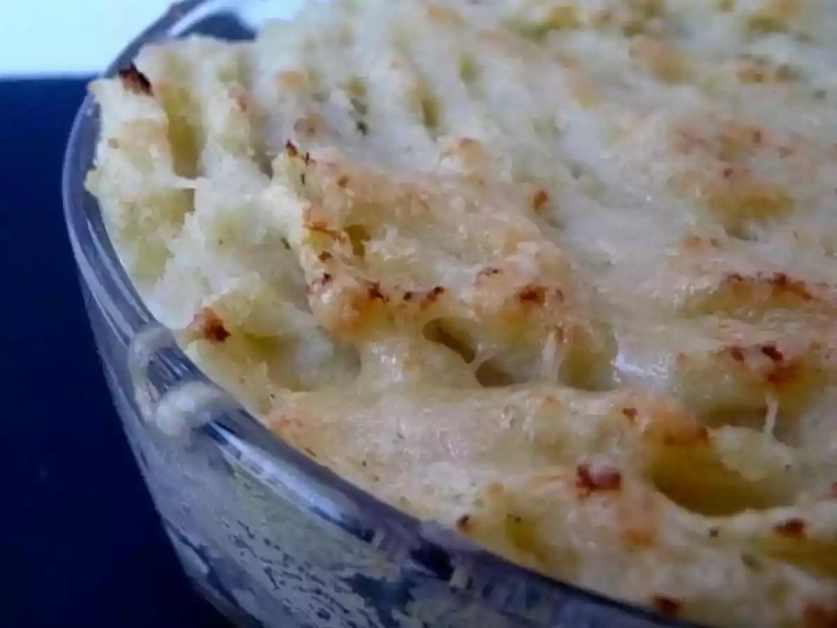 Parmentier jambon artichauts