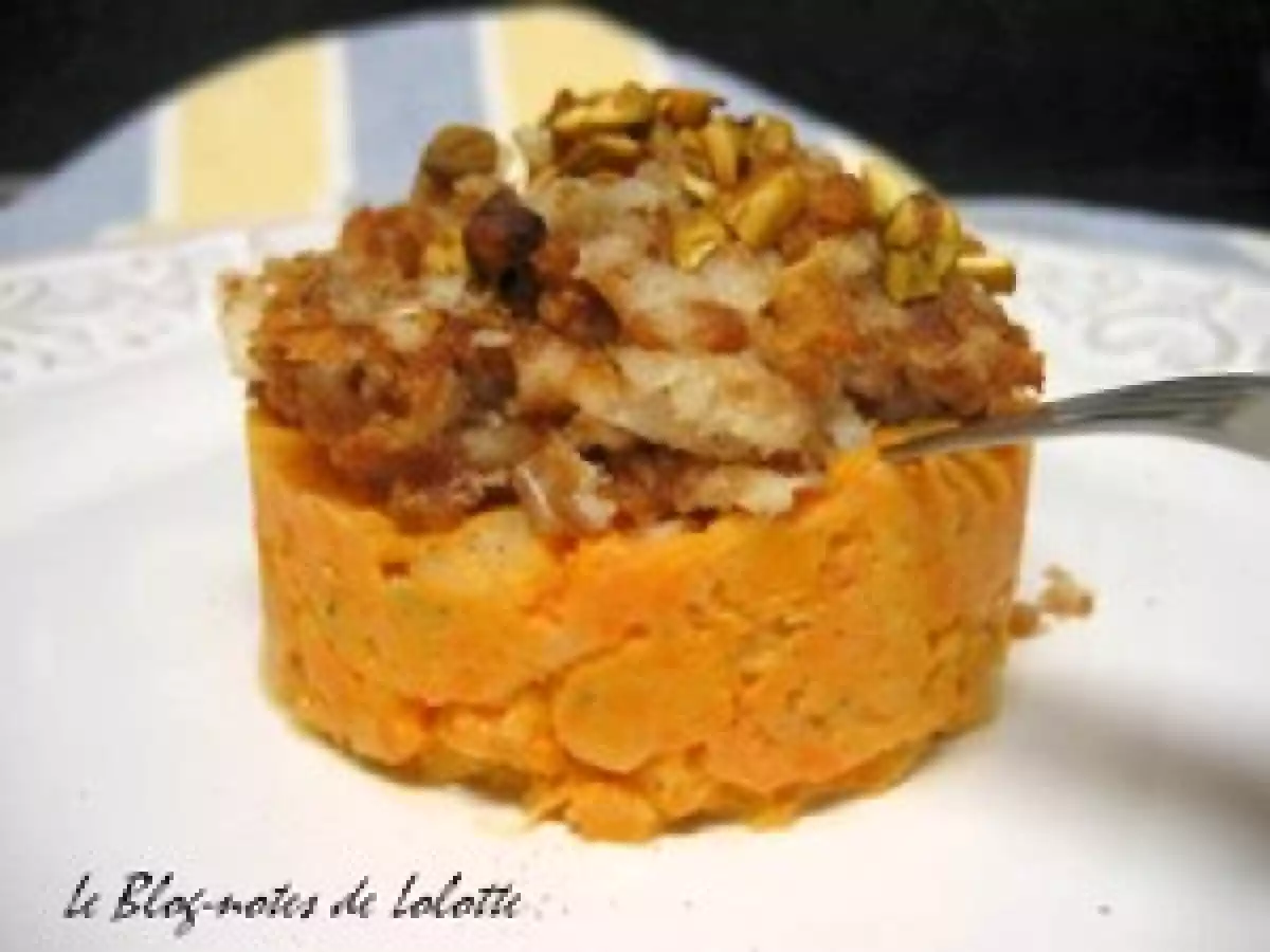 Parmentier minute croustillant, avec les yeux dans les coins - deux patates, fenouil.. - photo 2