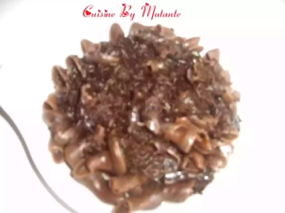 Partage d'une découverte... Des pâtes au cacao!