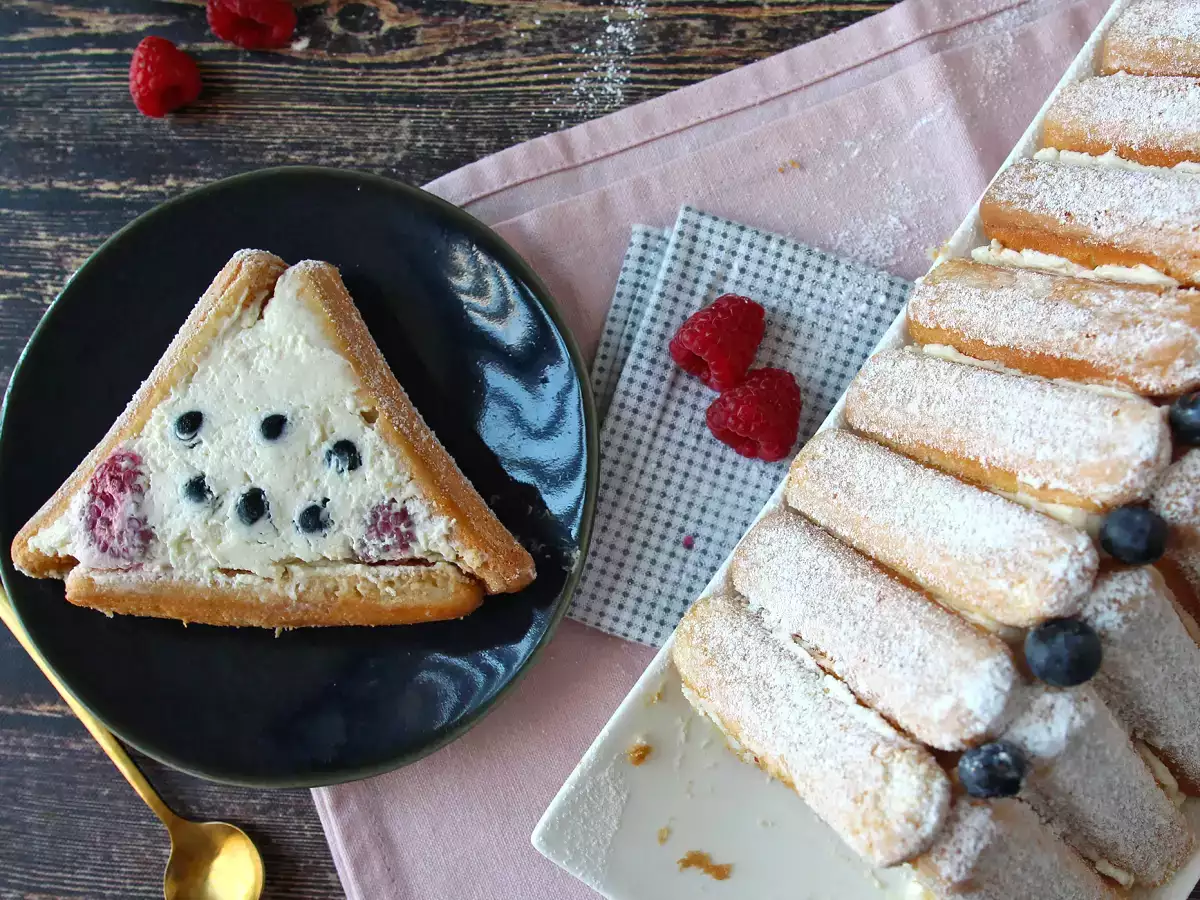 Pas besoin de moule pour réaliser cette bûche aux fruits rouges! - photo 6