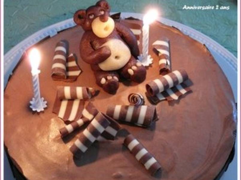 Passionnément Chocolat, le gâteau d'anniversaire