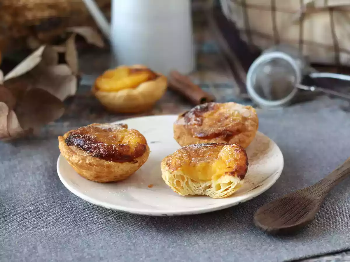 Pastéis de nata au Airfryer - Les petits flans portugais rapides à préparer! - photo 2