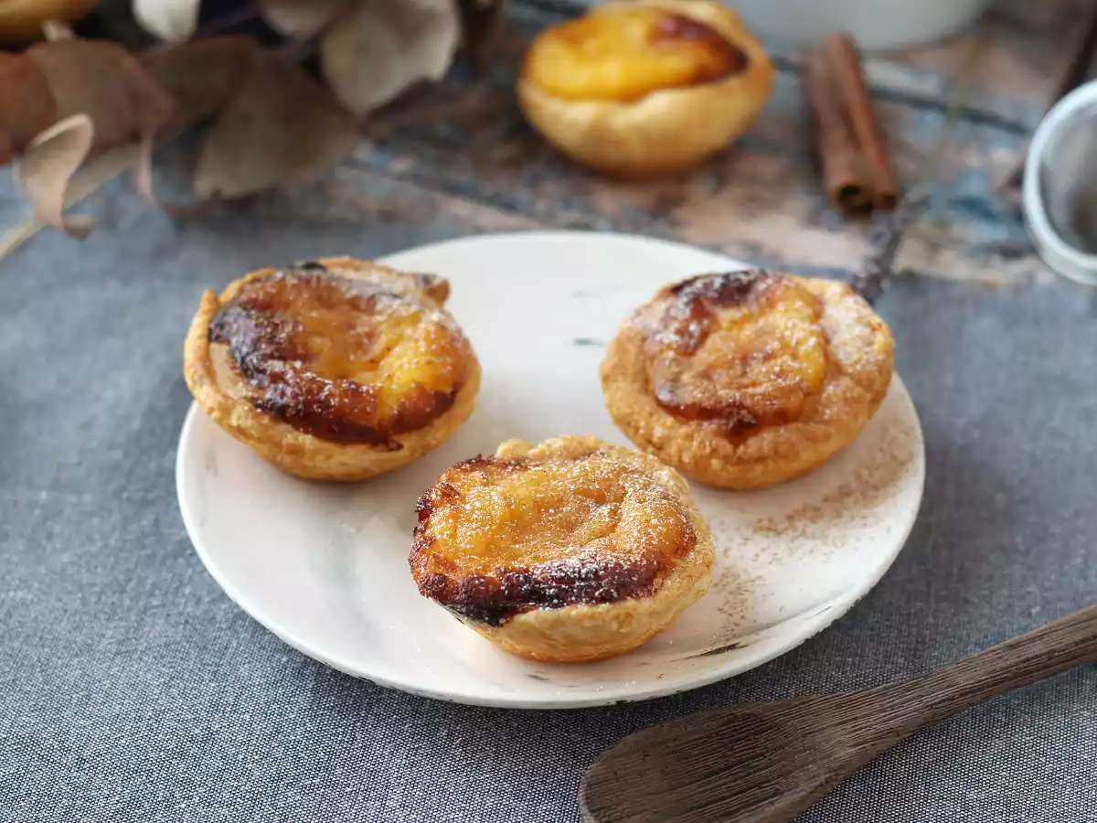 Pastéis de nata au Airfryer - Les petits flans portugais rapides à préparer! - photo 5