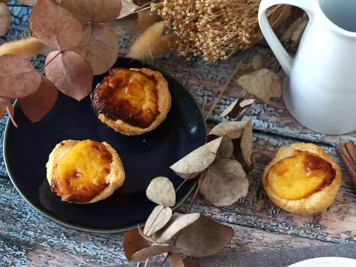 Pastéis de nata au Airfryer - Les petits flans portugais rapides à préparer! - photo 6