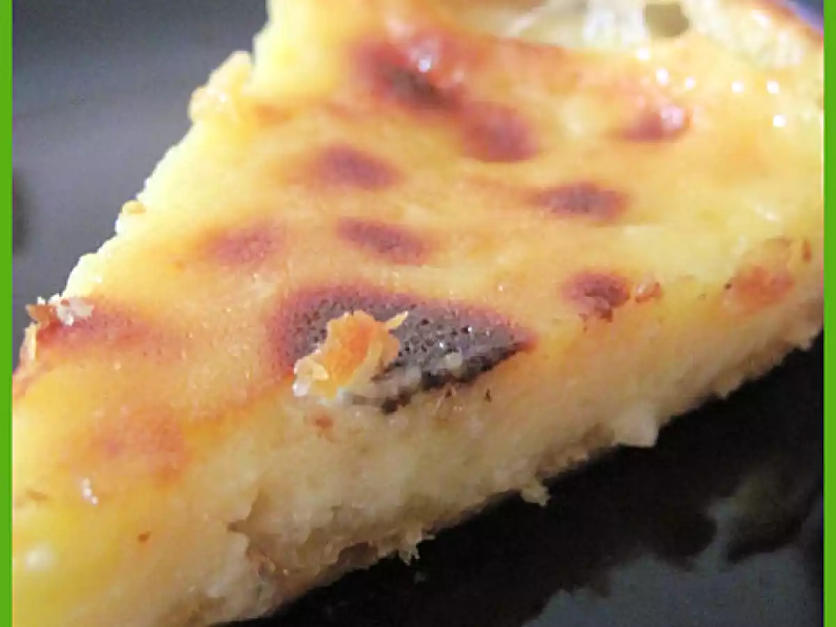 Pastel de nata Géant (pâtisserie Portugaise)