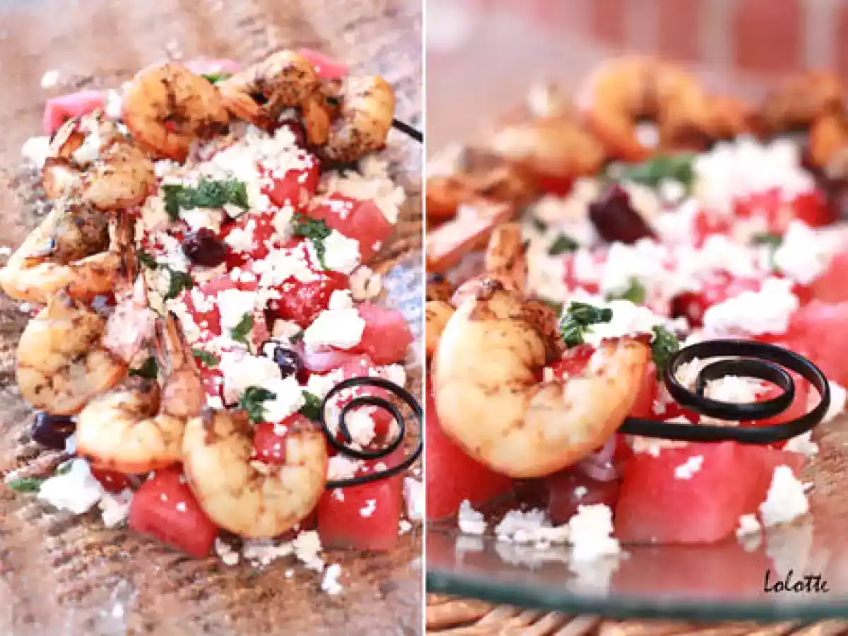 Pastèque, féta, gambas épicées : fraîcheur! Et prolongation de Tu prends l'apéro? - photo 2