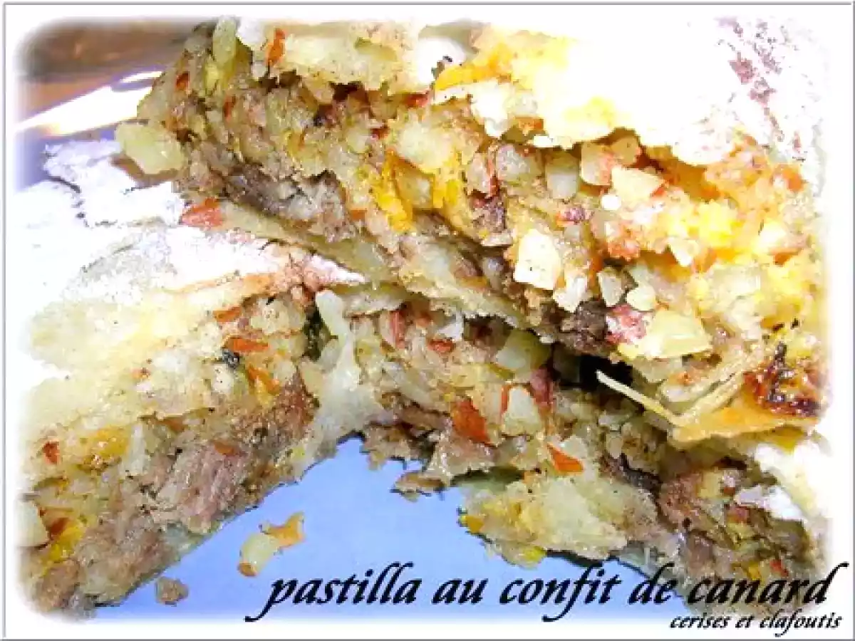 PASTILLA AU CONFIT DE CANARD - photo 2