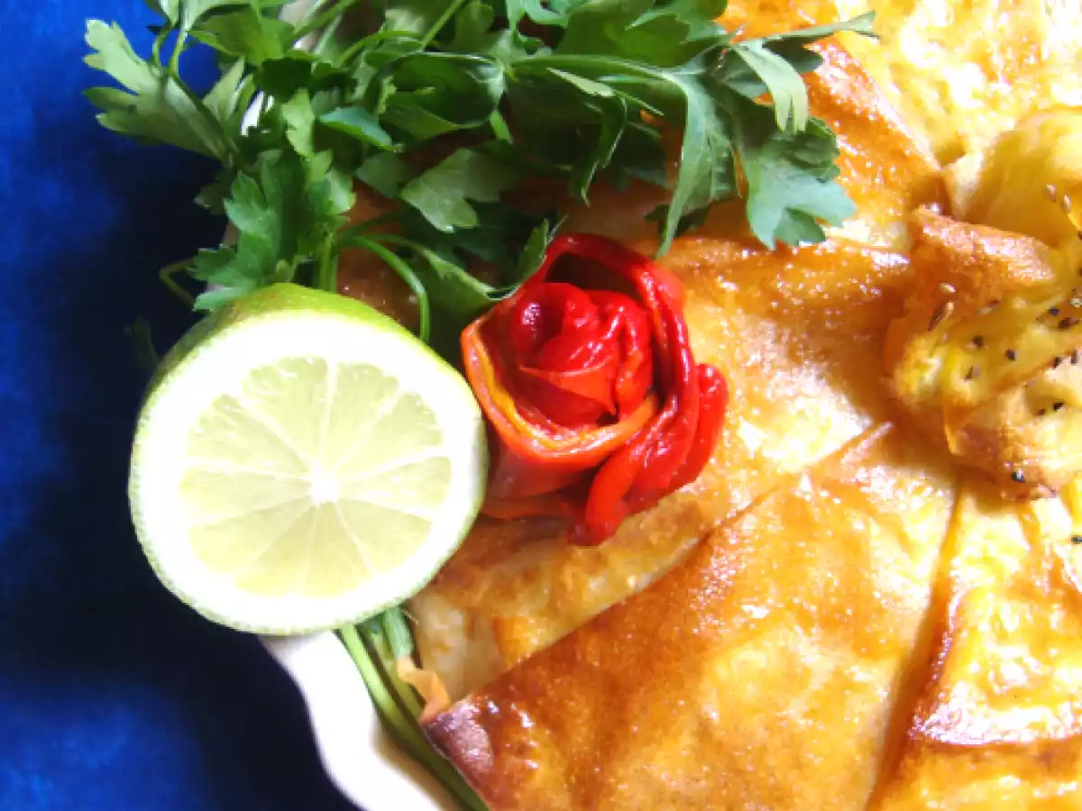 Pastilla aux fruits de mer