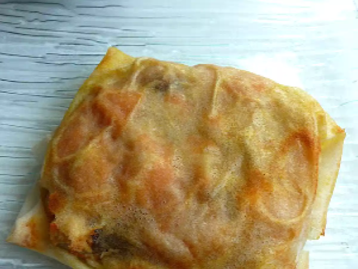 Pastilla de potiron, poulet, curry et raisins secs - photo 2