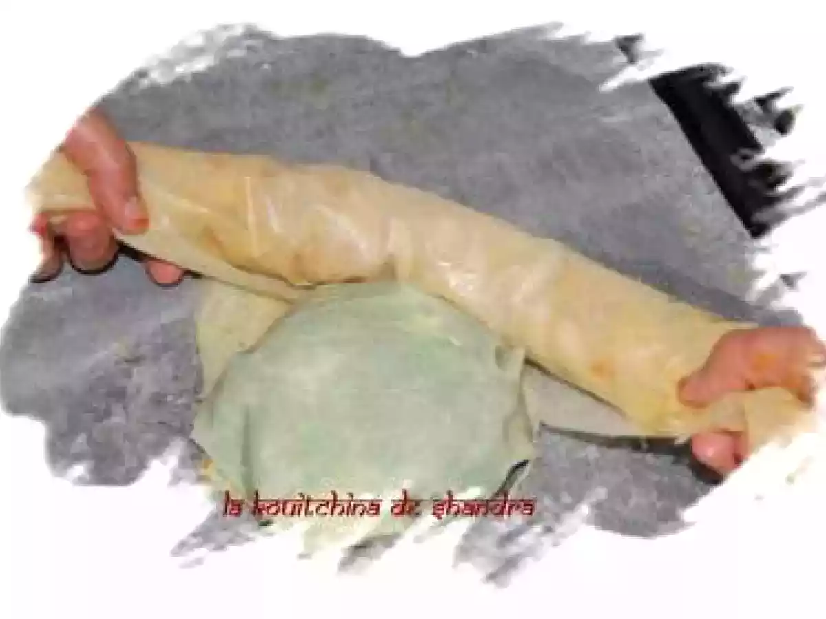 pastilla nouvelle version : fruits de mer/épinards-feta + étapes - photo 3