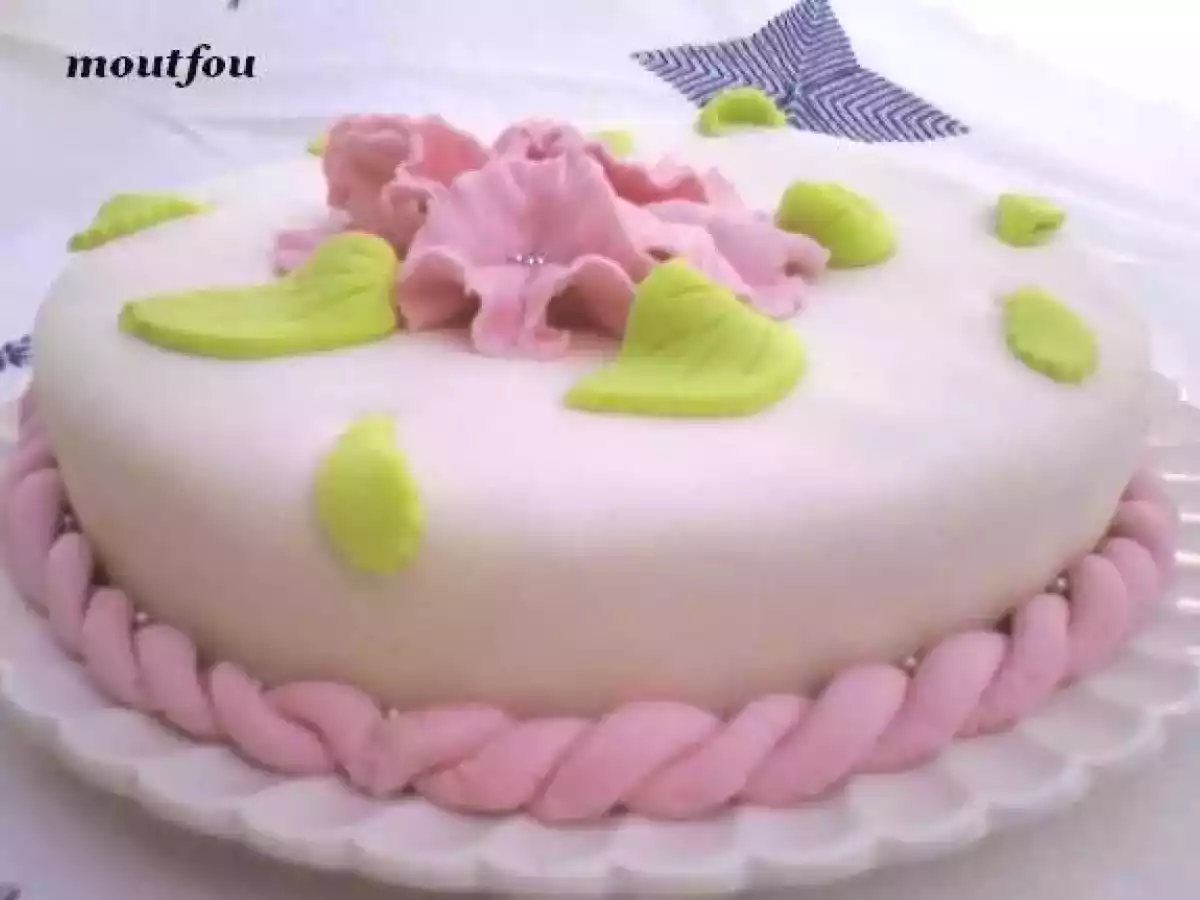 Pastillage (pâte de sucre ou fondant)
