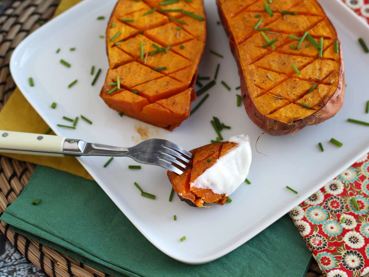 Recette de patates douces au four simple et rapide