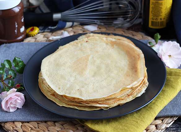 Recette de pâte à crêpes à la bière blonde