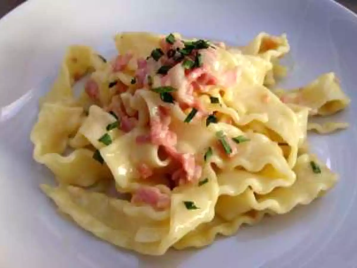 Pâte à la carbonara