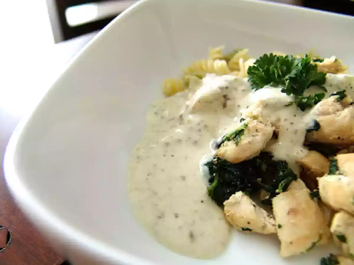 Pâte à la crème de pesto - photo 2