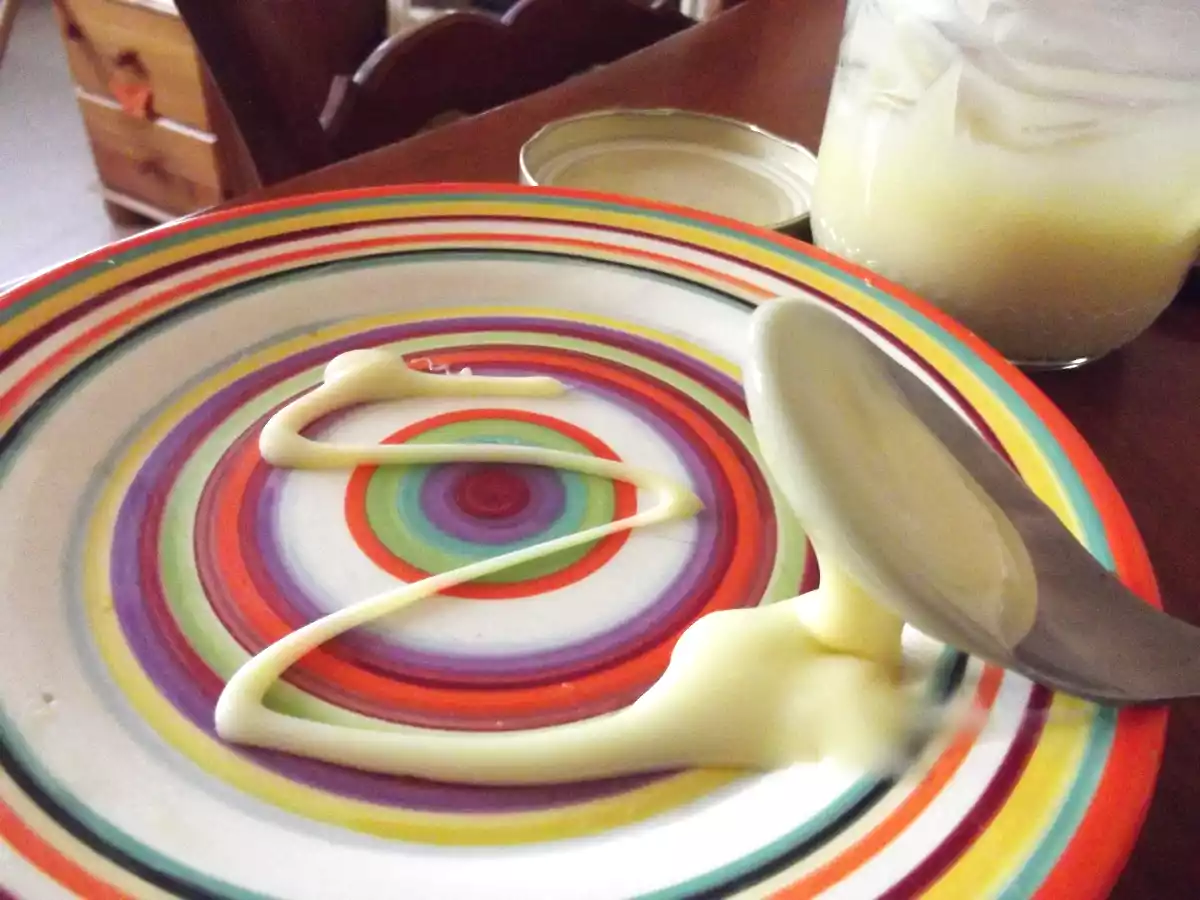 Pâte à tartiner au chocolat blanc