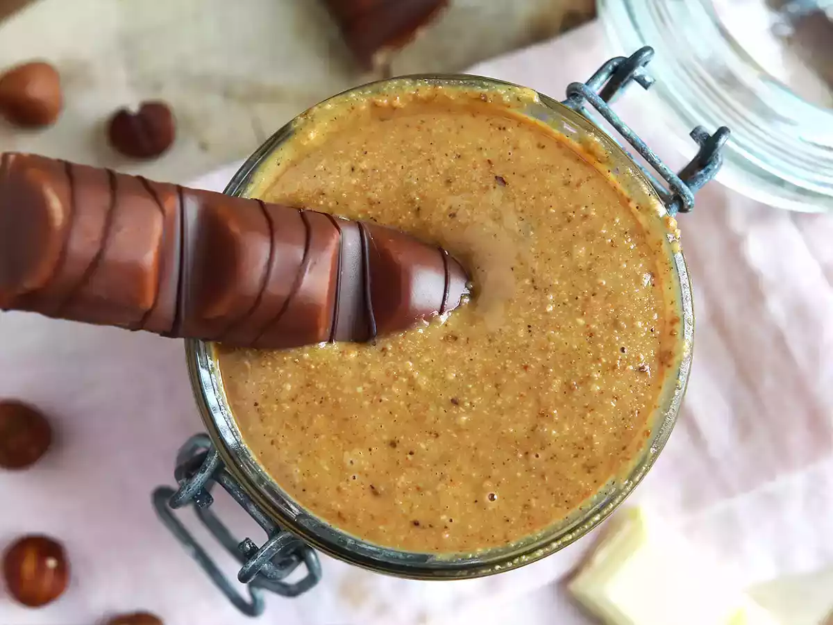 Pâte à tartiner goût Kinder Bueno - 2 ingrédients seulement - photo 5