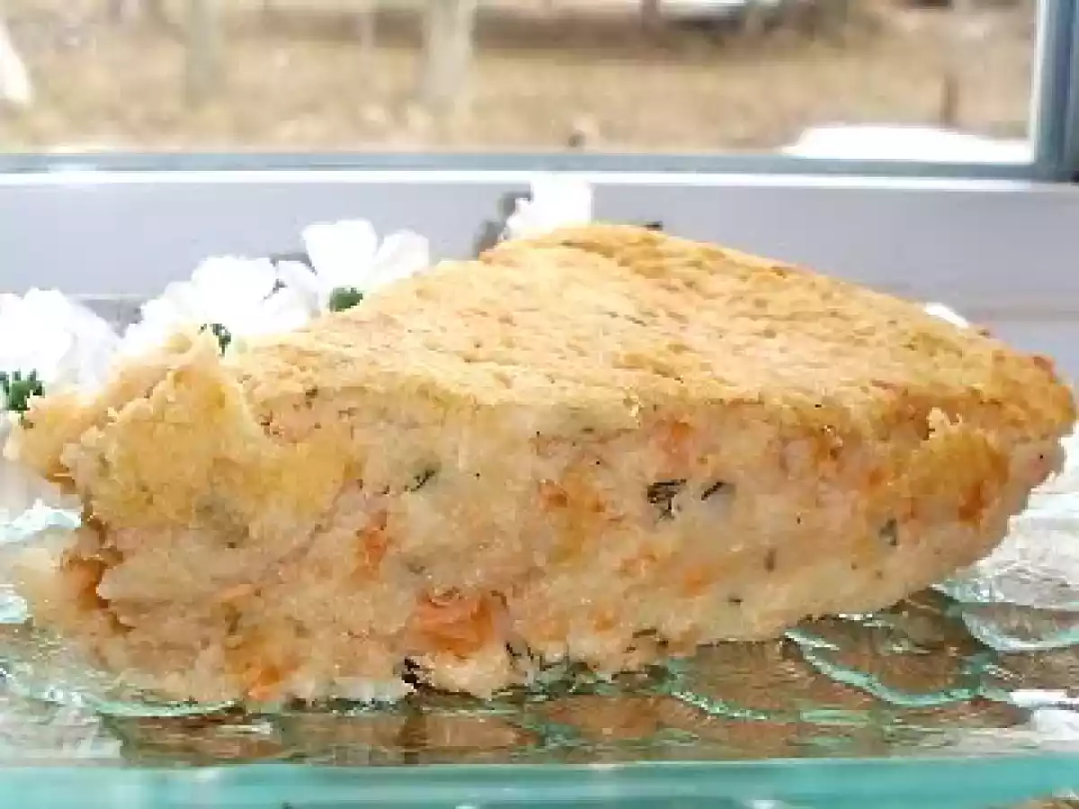 Pâté au saumon sans pâte