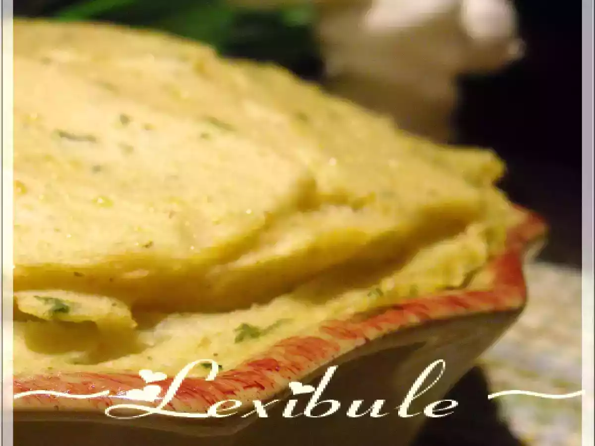Pâté chinois au boeuf haché et aux pois chiches