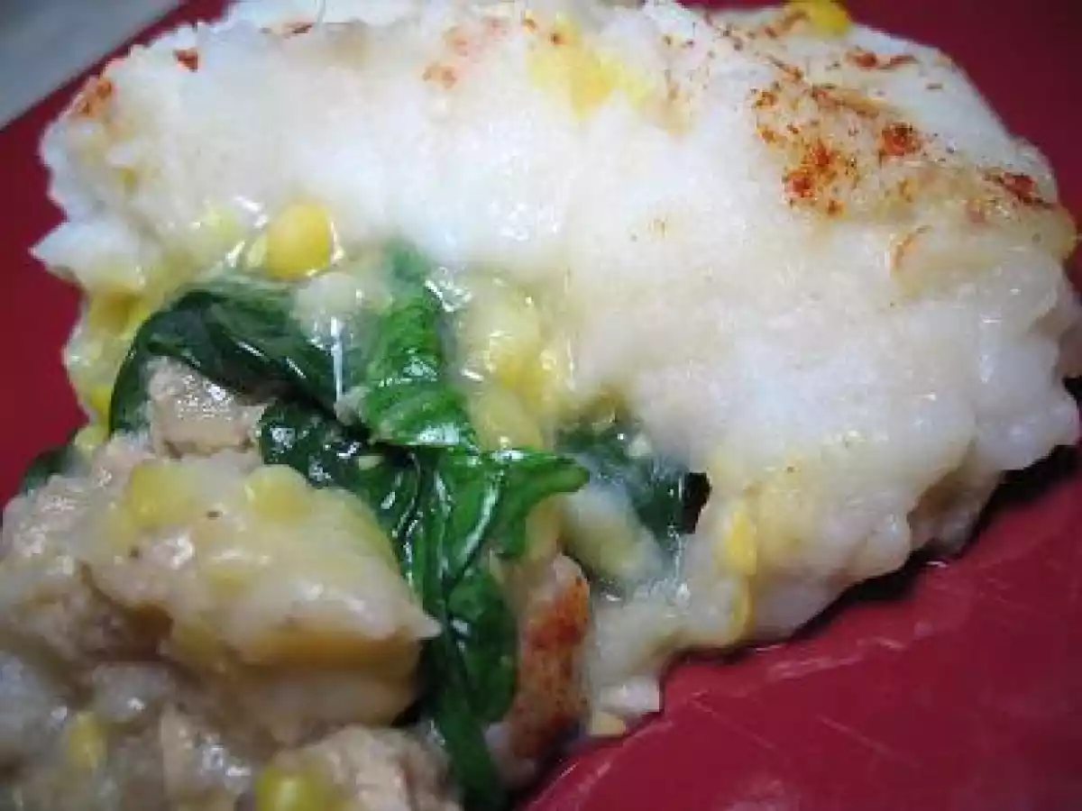 Pâté chinois au saumon