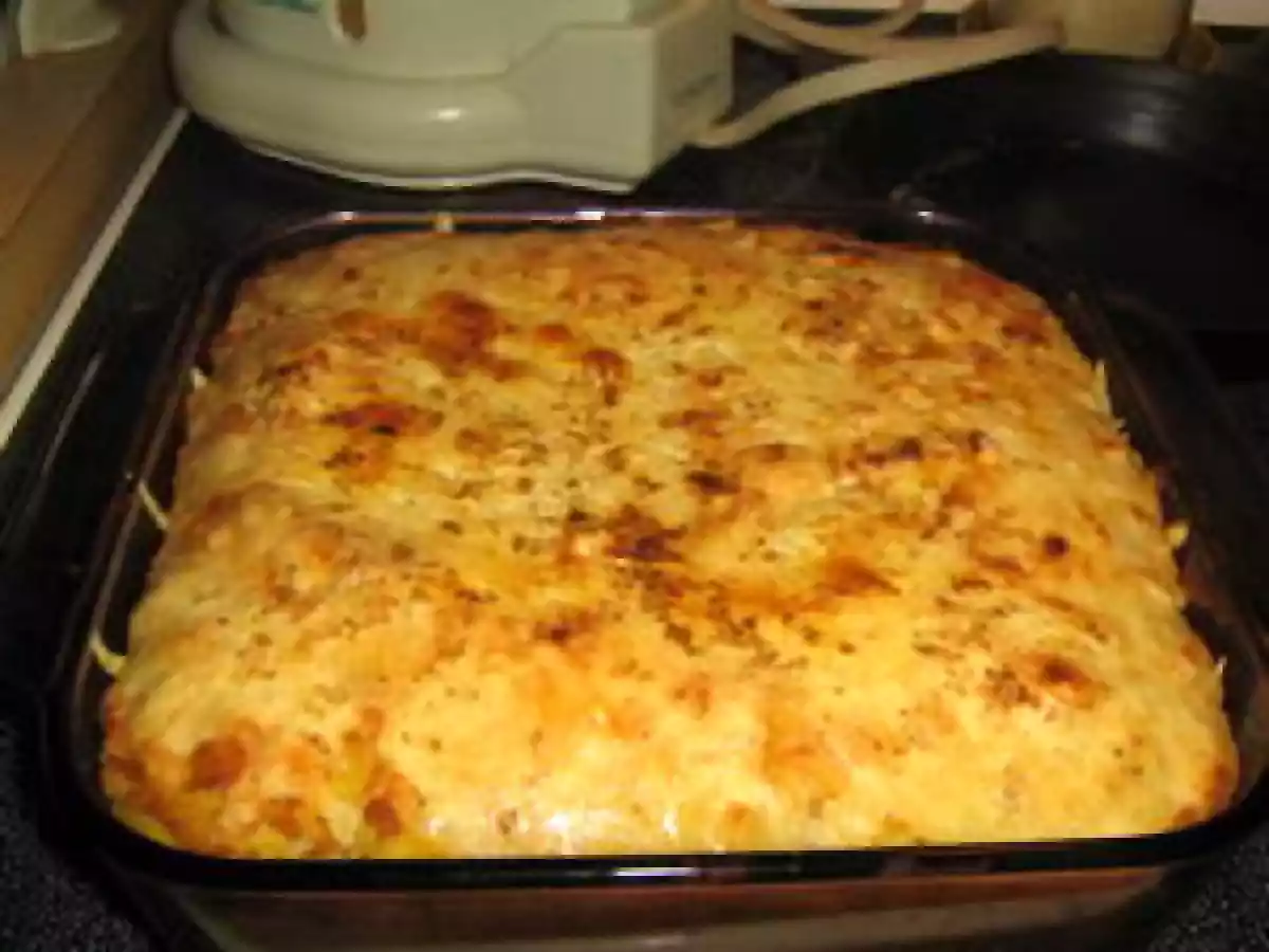 Pâté de haricots de Lima aux carottes, gratiné