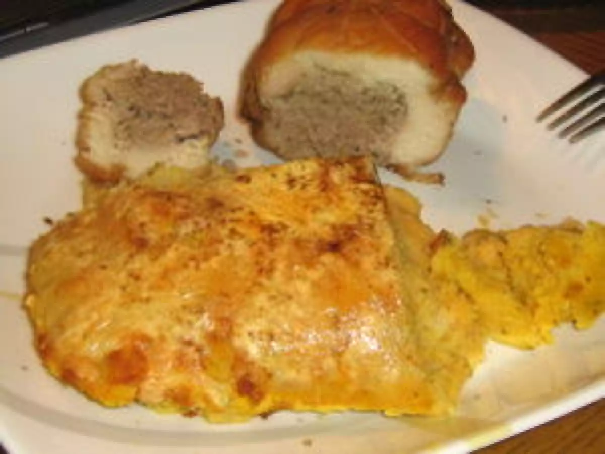 Pâté de haricots de Lima aux carottes, gratiné - photo 2