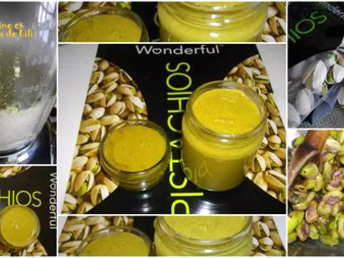 Pâte de pistache maison