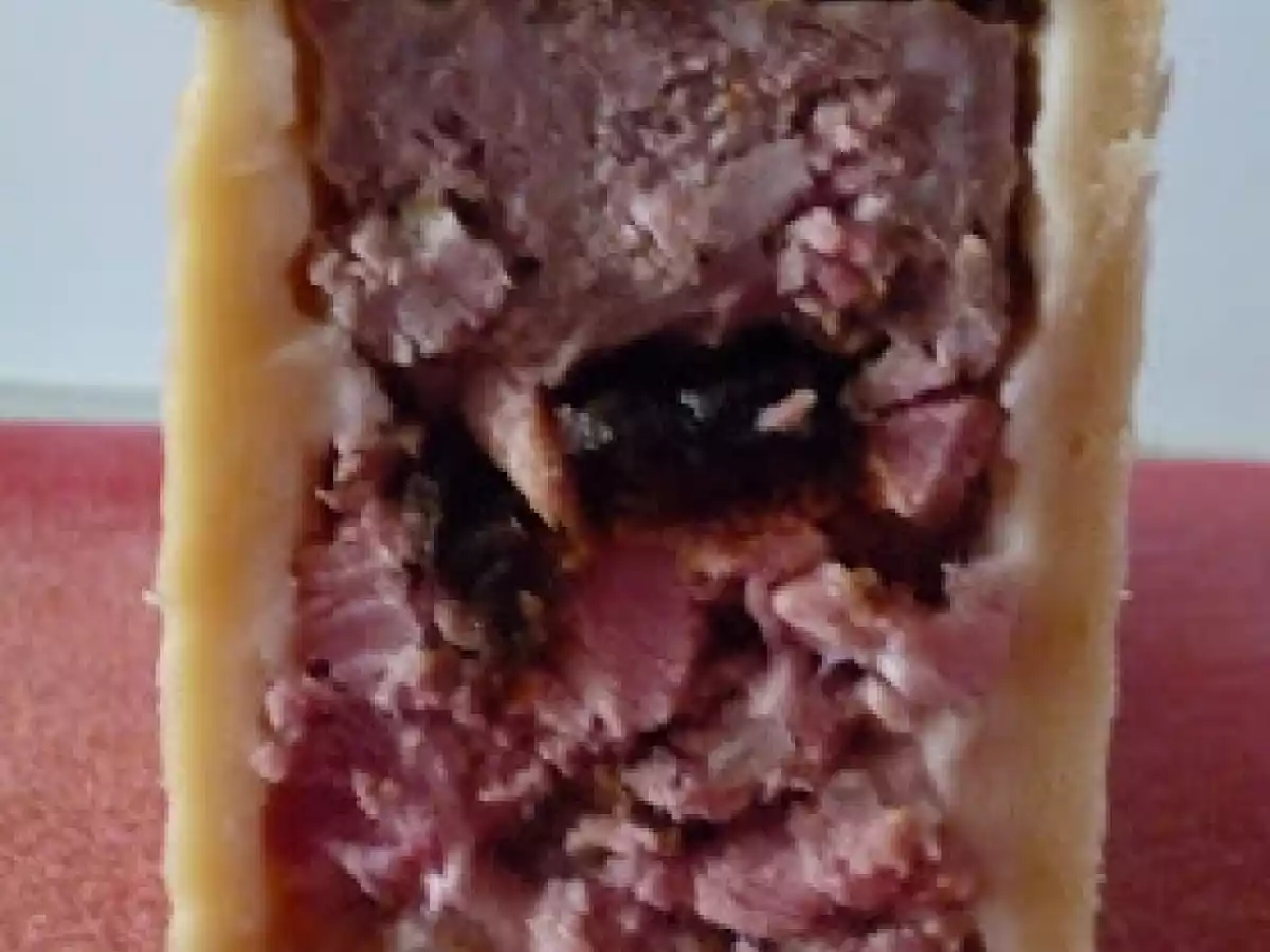 Pâté en croûte à la Michodière - Schinkenpastete Michodière - photo 2