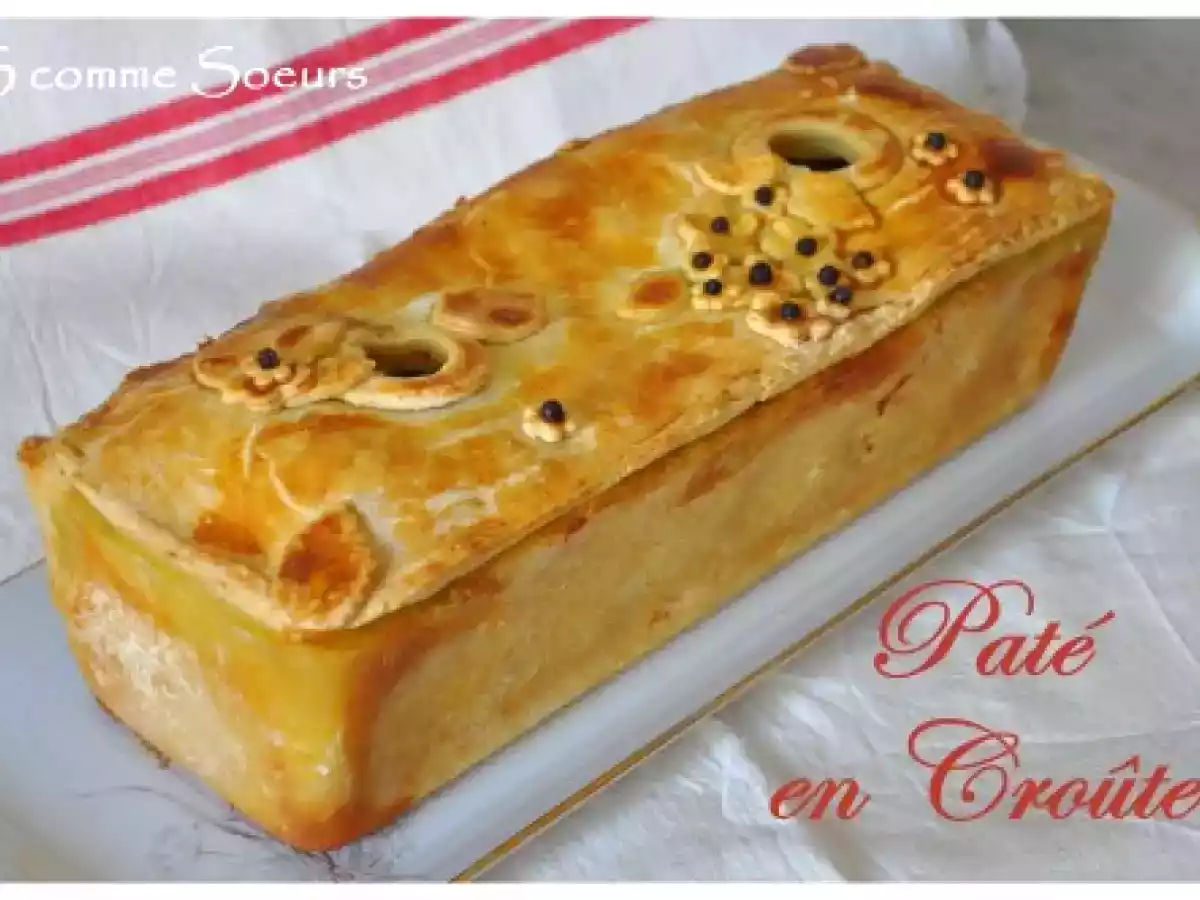 Pâté en croûte de veau aux pistaches