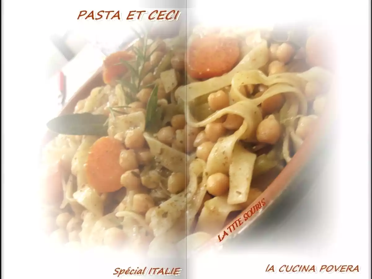 Pâte et pois chiche (à l'italienne) - photo 3