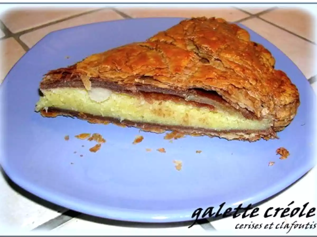 PATE FEUILLETEE AU CHOCOLAT : GALETTE CREOLE - photo 2