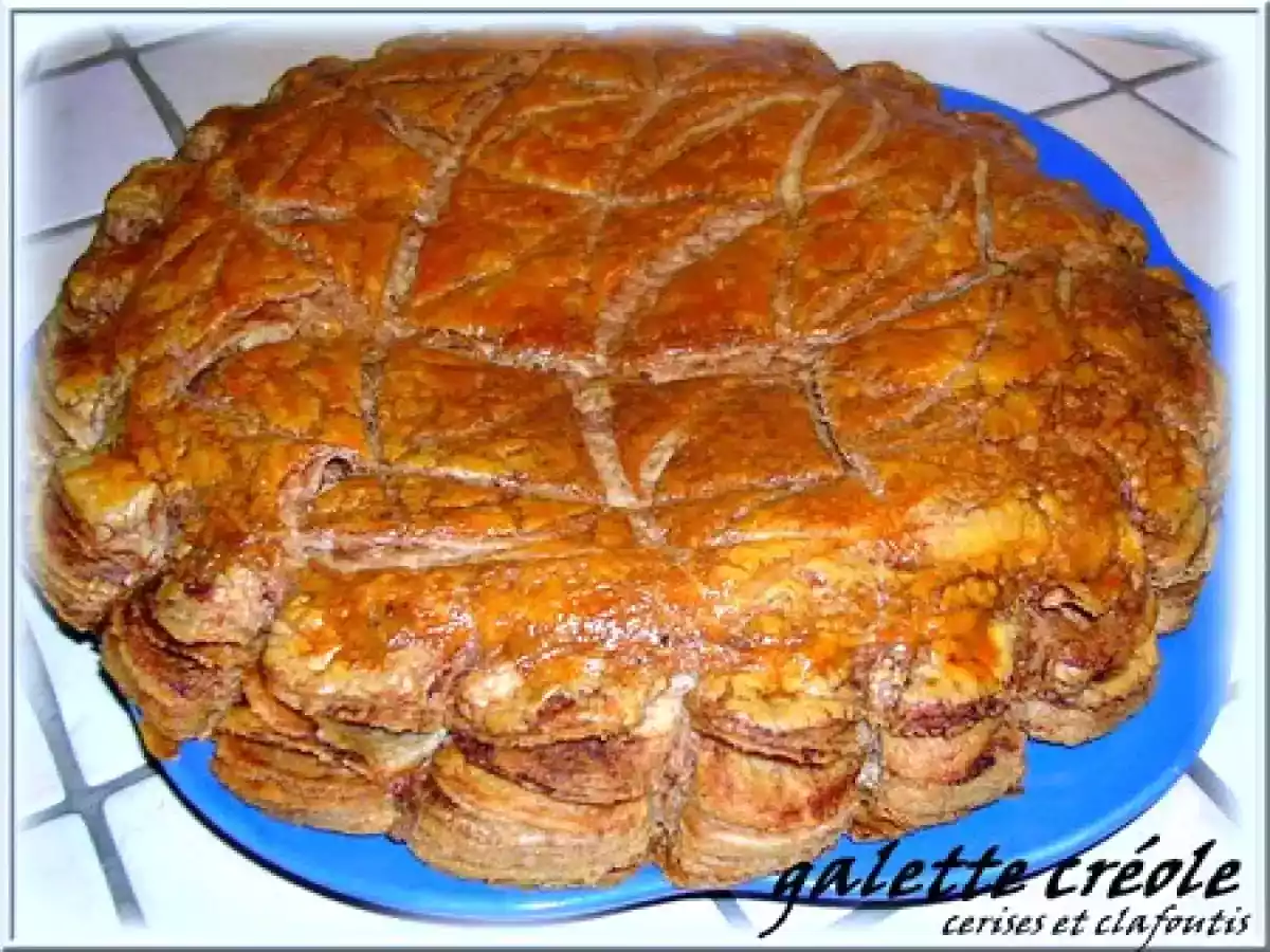 PATE FEUILLETEE AU CHOCOLAT : GALETTE CREOLE - photo 4