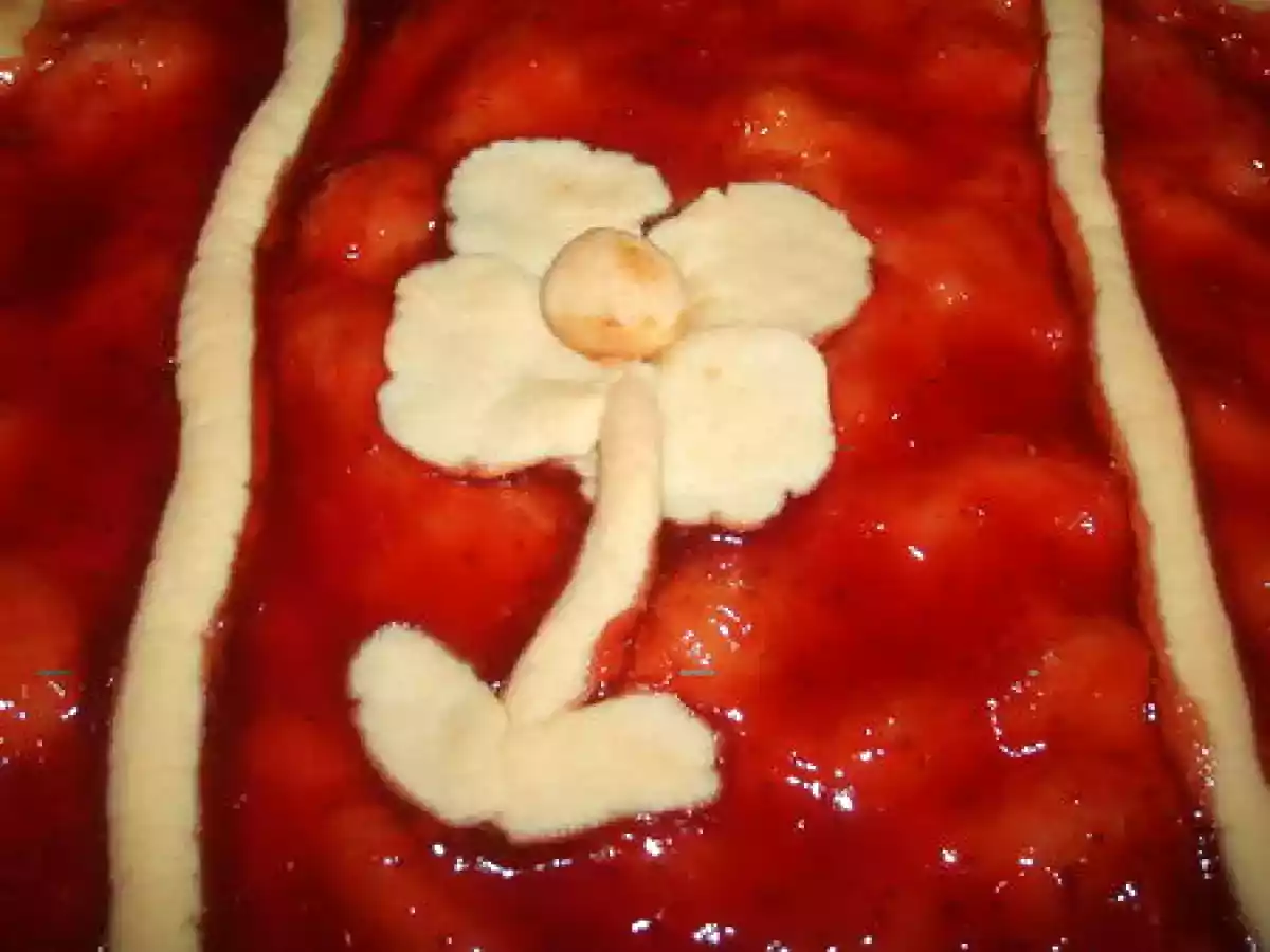 PATE SABLEE ... TARTE A LA CONFITURE