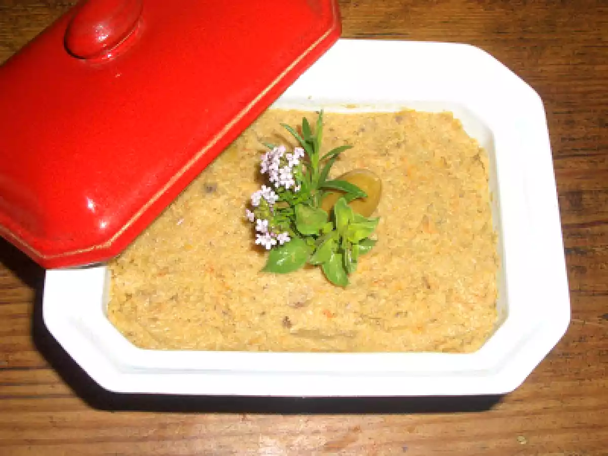Pâté végétal aux olives