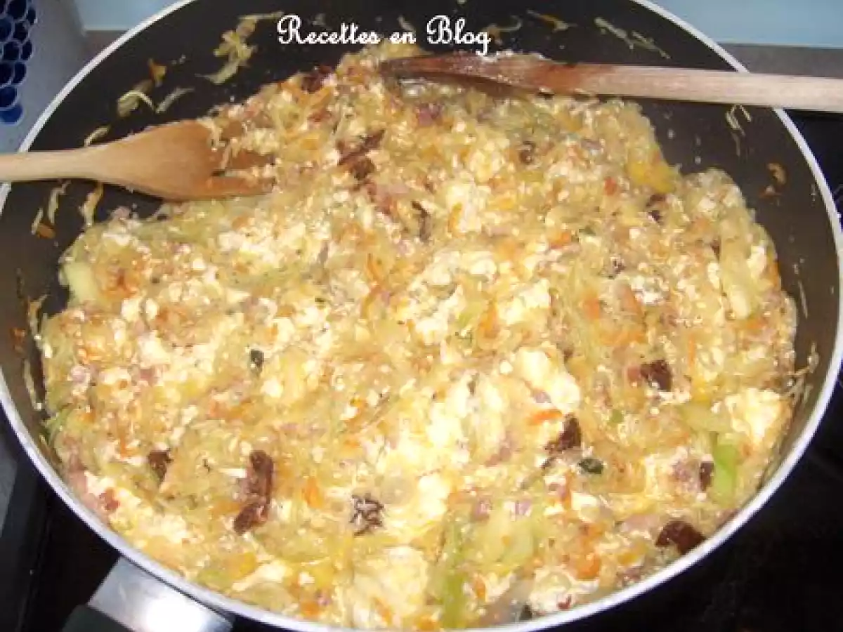 PATES A LA BROUSSE COURGETTE CAROTTE CHORIZO - photo 3