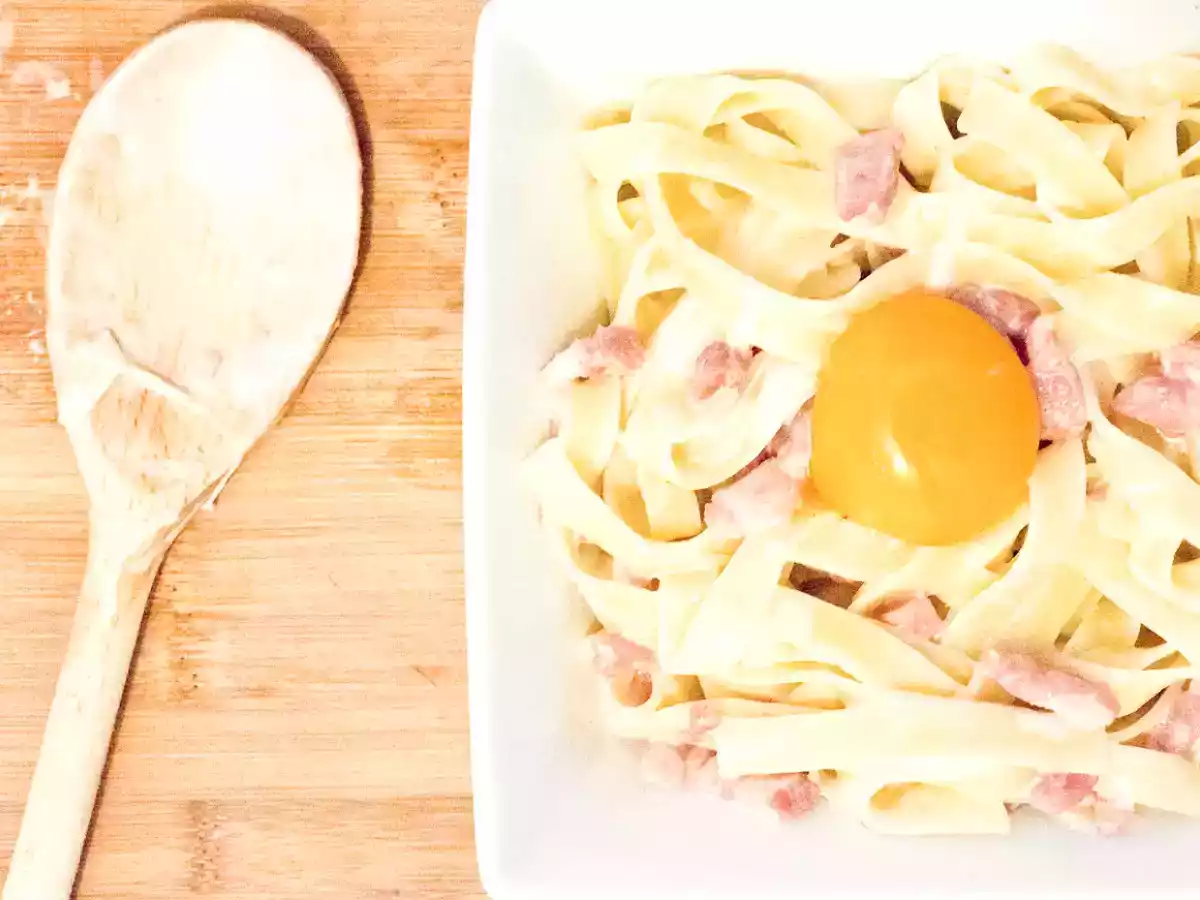 Pâtes à la carbonara - photo 2