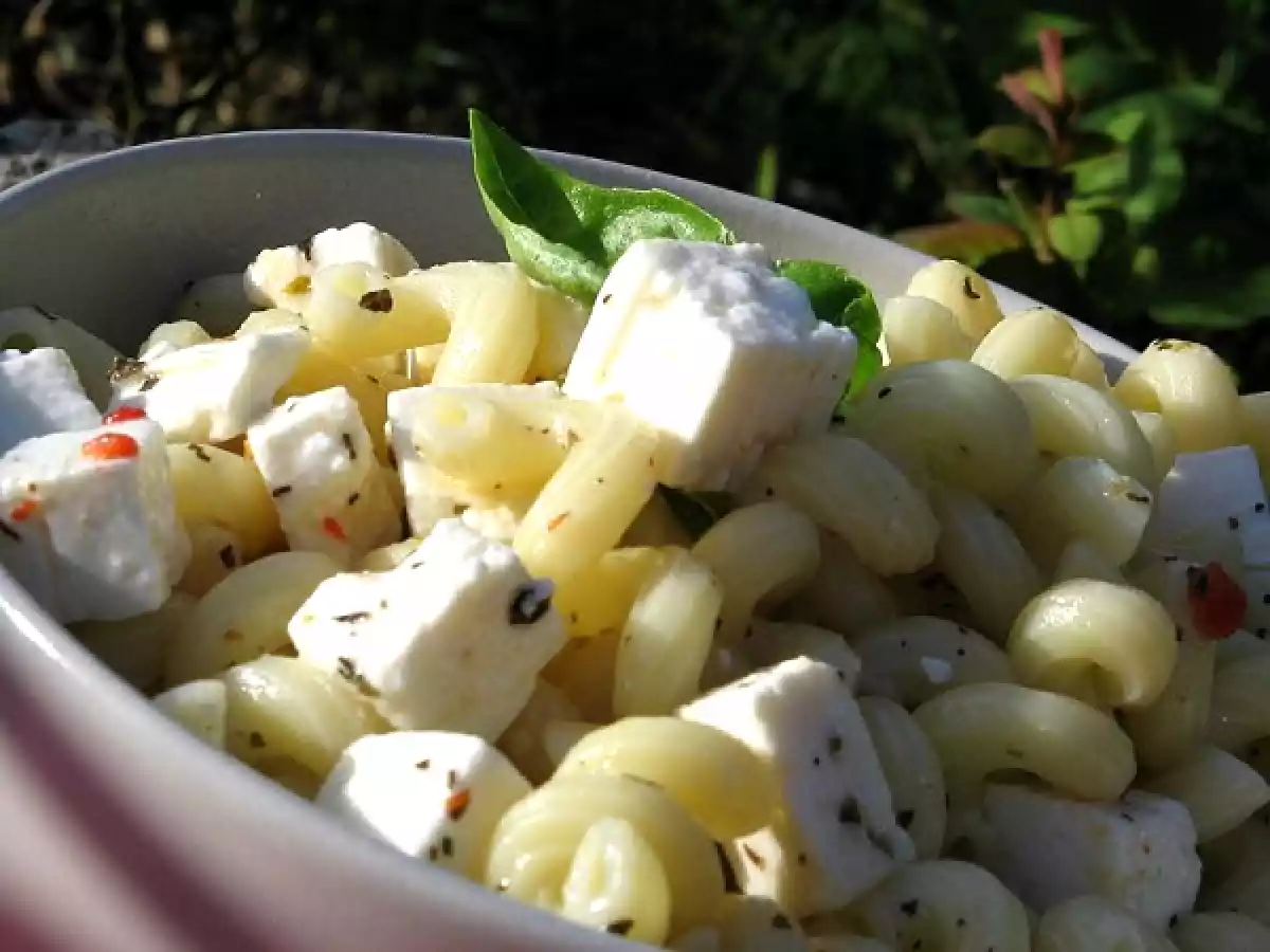 Pâtes à la Feta et aux herbes de Provence
